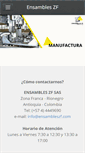 Mobile Screenshot of ensambleszf.com